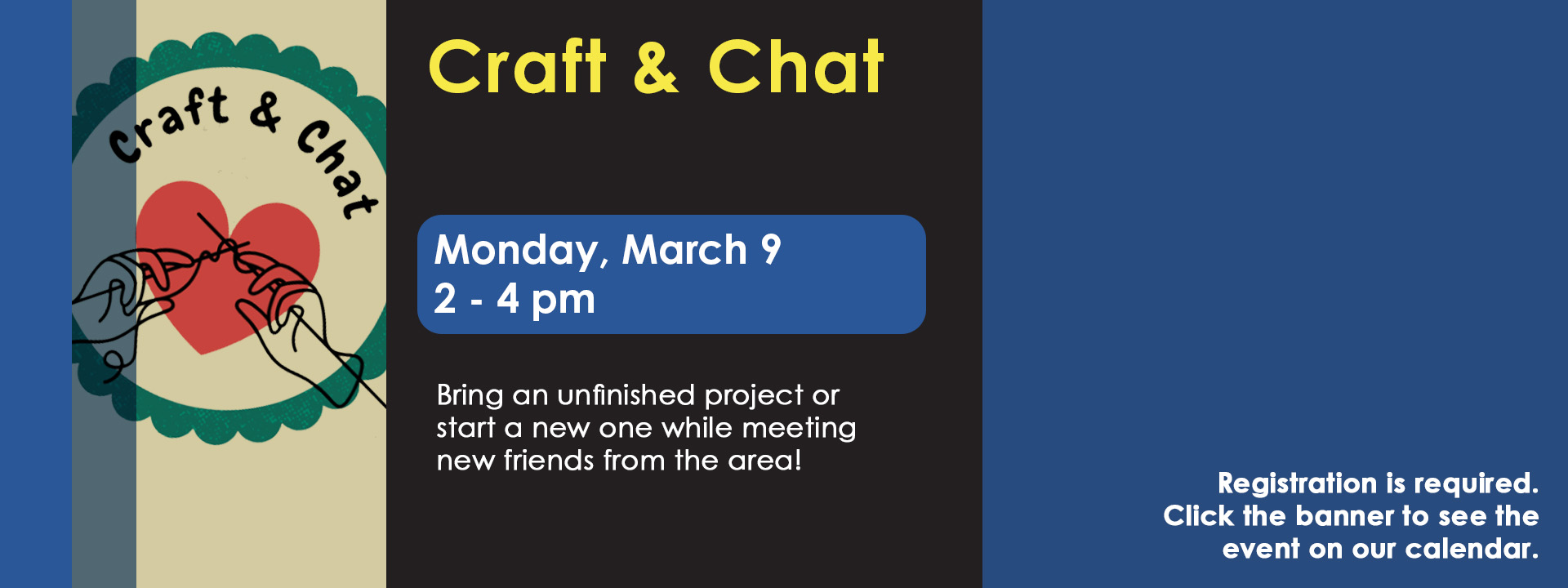 Craft and Chat March 9